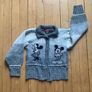 Vintage Mickey & Minnie cardigan